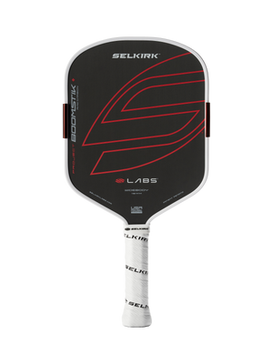 SELKIRK LABS PROJECT BOOMSTIK WIDEBODY 16MM pickleball paddle, raw carbon finish