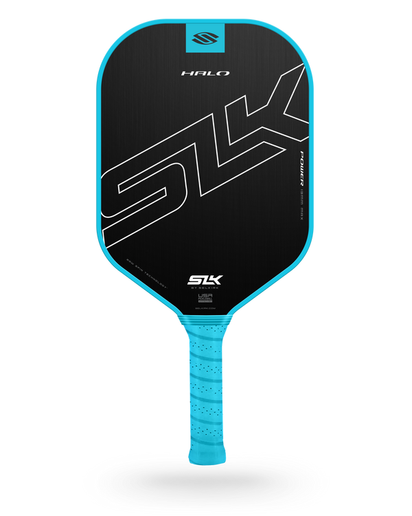 SLK HALO Power Max Pickleball Paddle by Selkirk Sport in blue.